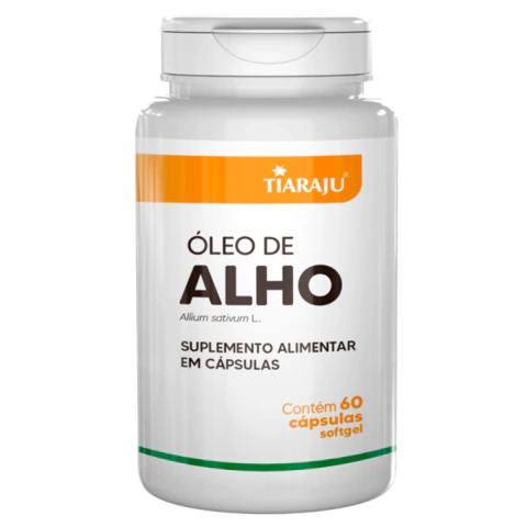 Óleo de Alho 60 Cápsulas Tiaraju