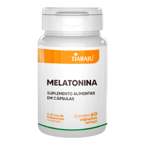 Melatonina 60 Cápsulas Softgel Tiaraju