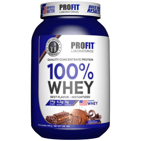 100% Whey 900g Profit