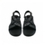Sur Casual Negro | Sandalia Palma Shoes - Palma Shoes