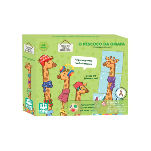 Jogo Educativo O Pescoço da Girafa
