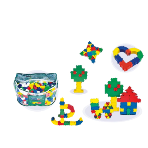 Sacolão Monta Monta 500 peças