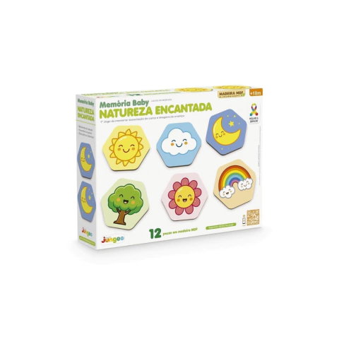 Jogo Memória Baby: Natureza Encantada