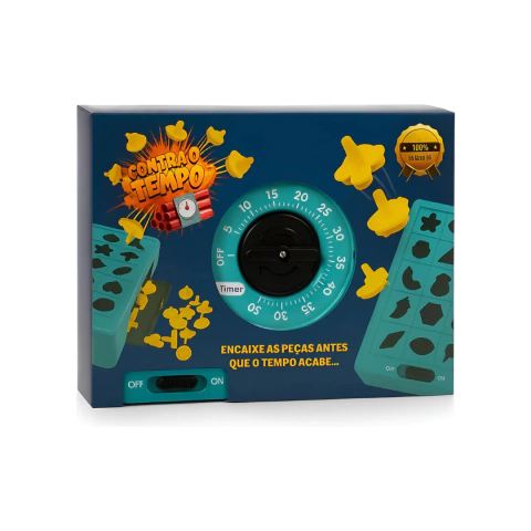Jogo Educativo Contra o Tempo - Polibrinq
