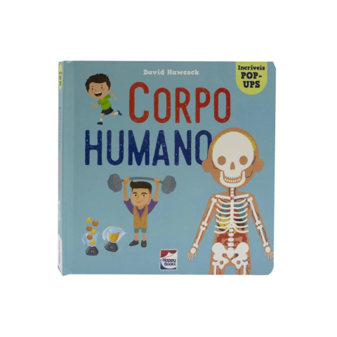 Livro Incríveis Pop-Ups Corpo Humano