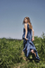 Vestido Potenza Azul - tienda online