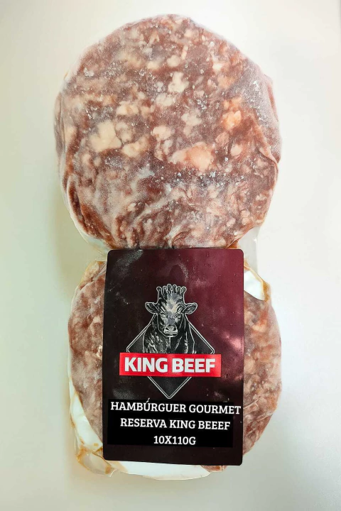 Hamburguer Gourmet Reserva King Beef Pct 10x110g - comprar online