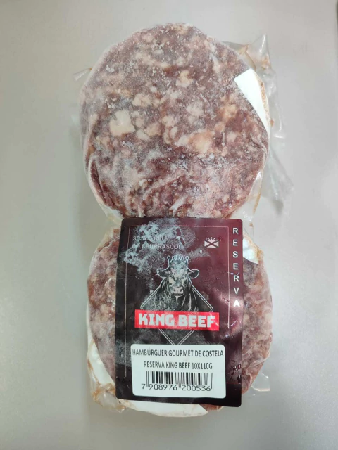 Hamburguer Gourmet de Costela Reserva Pct 10x110g - comprar online