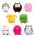 Imagen de Bolsa De Dormir Para Niños Con Peluche Almohada Animales