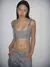 STUDIO PRATI - TOP BELT CORPIÑO 07 - GRIS