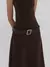 FAREN - CINTURON IRENE CHOCOLATE CUERO - tienda online