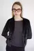 MANIAC - CAMPERA VELVET CRUSH NEGRA - Industria