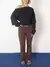 STUDIO PRATI - PANTALON CALZA MARRON - comprar online