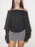 STUDIO PRATI - REMERA ZIP NEGRA - PREVENTA - Industria