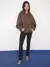 STUDIO PRATI - BUZO HOODIE CREATIVE MARRON en internet