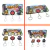 Porta Chaves Anime com 3 Chaveiros - loja online