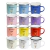 Caneca de Metal com Interior Branco e Borda - 325ml