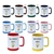 Caneca Personalizada com Alça Soft e Base Silicone com Embalagem Natal de Presente - Cia Personalizados - Loja de produtos personalizados criativos para presentes e eventos especiais