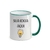 Caneca Personalizada com Alça e Borda Colorida + Embalagem de presente de Natal - loja online