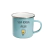 Caneca de Metal com Interior Branco e Borda - 325ml - comprar online