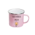Caneca de Metal com Interior Branco e Borda - 325ml - loja online