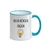 Imagem do Caneca Personalizada com Alça e Borda Colorida + Embalagem de presente de Natal