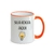 Caneca Personalizada com Alça e Borda Colorida + Embalagem de presente de Natal - comprar online