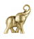 Elefante Dourado 30cm - Resina Animais - Cia Personalizados - Loja de Personalizados