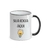 Caneca Personalizada com Alça e Borda Colorida + Embalagem de presente de Natal na internet