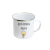 Imagem do Caneca de Metal com Interior Branco e Borda - 325ml