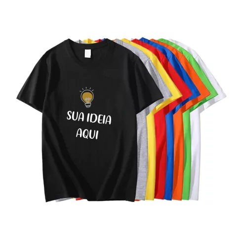 Camiseta Premium 100% Algodão – Personalize com Seu Estilo - comprar online