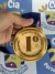 Medalha Acrílico Branco Personalizada 7,5x8,2cm – Prêmio Exclusivo! - comprar online