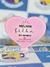 Troféu Personalizado Coração Acrílico | 12x10cm - loja online