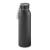 Squeeze de alumínio preto fosco com tampa sport e alça, capacidade de 650 ml