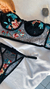 Imagem do Conjunto Julie bordado - azul turquesa