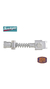 Tornillo de ajuste freno trasero, SCOOTOPIA para Lambretta 125 DL/​GP/​150 DL/​GP/​200 DL/​GP en internet
