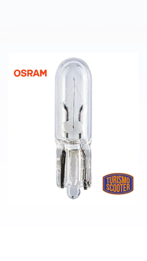 Lámpara OSRAM 12V 1.2W W2X4,6D