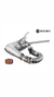 Escape Racing Clubsport para Lambretta 125 LI 2°/​150 LI 2°/​175 TV 2° - comprar online