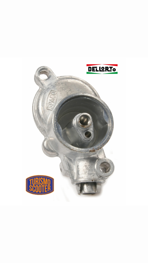 Tapa de la cámara del flotador DELL'ORTO, SI 20.20 - 24.24D/E/G para Vespa 125 TS/​150 Sprint V/​Rally/​PX80-200/​PE/​Lusso/​T5