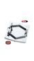 Placa base bandeja SIP logotipo cuadrado frontal - CROMO - comprar online