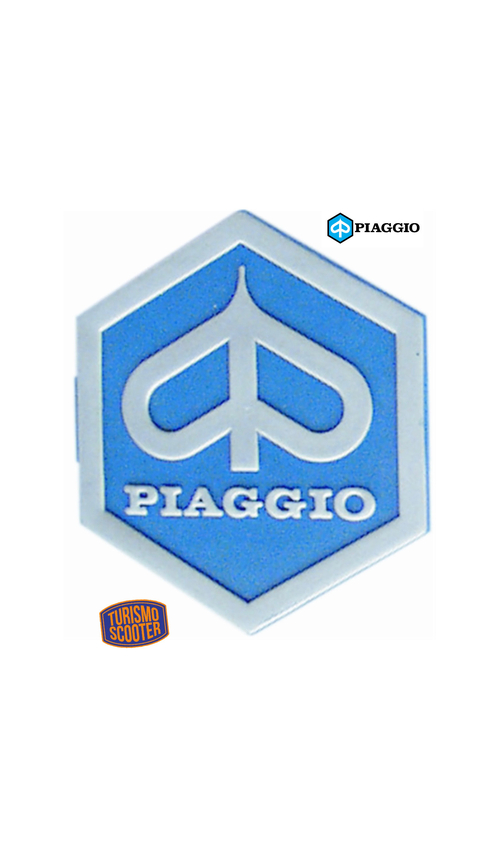 Logotipo PIAGGIO hexágono frontal