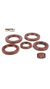 Kit retenes para motor -BGM PRO, FKM/Viton® (resistente a E10)- para Lambretta LI 125-150 (Serie 2-3), LIS, SX, TV (Serie 2-3), GP/DL