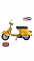 Imagen de Llanta SIP Tubeless 2.0 2.10x10 PLATA para Vespa PV/​ET3/​PK/​150 GL/​GS VS5T/​Sprint/​V/​T4/​Rally/​PX/​PE/​Lusso/​T5/​LML