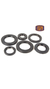 Set retenes 25x42x6 / 33x52x6 / 33x50x6 / 32x45x6 / 17x32x7 / 22x32x5,5 mm Lambretta 125 LI 2°-3°/LIS/150 LI 2°-3°/LIS/SX/175 TV 2°-3°/200 SX/TV