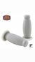 Puños Bubble Ø 22/22 mm largo=115 mm - gris luminoso RAL 7035 con anillos blancos