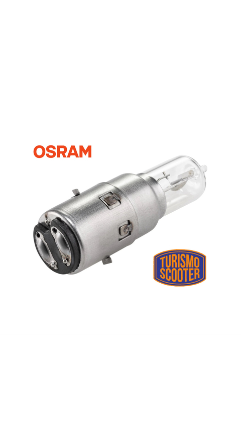 Lámpara OSRAM 12V 35/35W, zócalo: BA20d