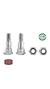 Kit de tornillos palanca manillar embrague/freno, (ranurado), con collar, MEC EUR, para Vespa 150 VB/​VBA/​VBB1-2 -> 216000/​GL/​150 GS VS2-5/​160 GS en internet