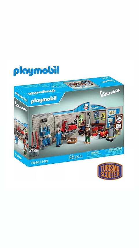Modelos PLAYMOBIL 60s Vespa Garage 71620 Vespa Sprint Veloce 150 1969 con taller