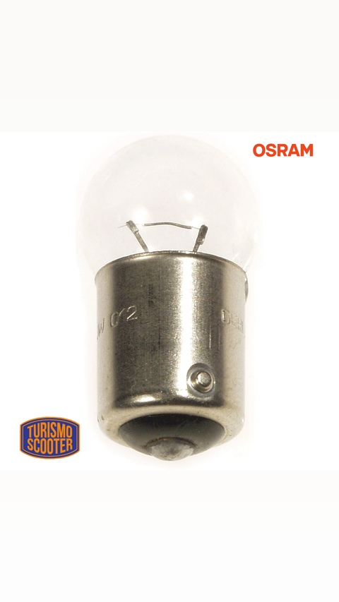 Lámpara OSRAM 12V 10W, zócalo: BA15s
