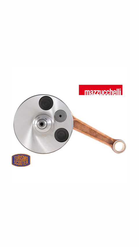 Cigüeñal MAZZUCCHELLI para Vespa 125 VNB/​GT/​GTR 1°/​Super/​TS/​150 VBA/​VBB/​T4/​GL/​Sprint/​V 1°/​Super 1°
